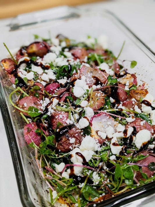 Roasted Radish Salad