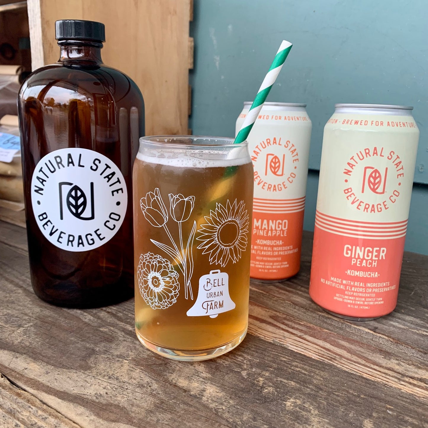 Spring Farm Box Add On : Kombucha Sampler!