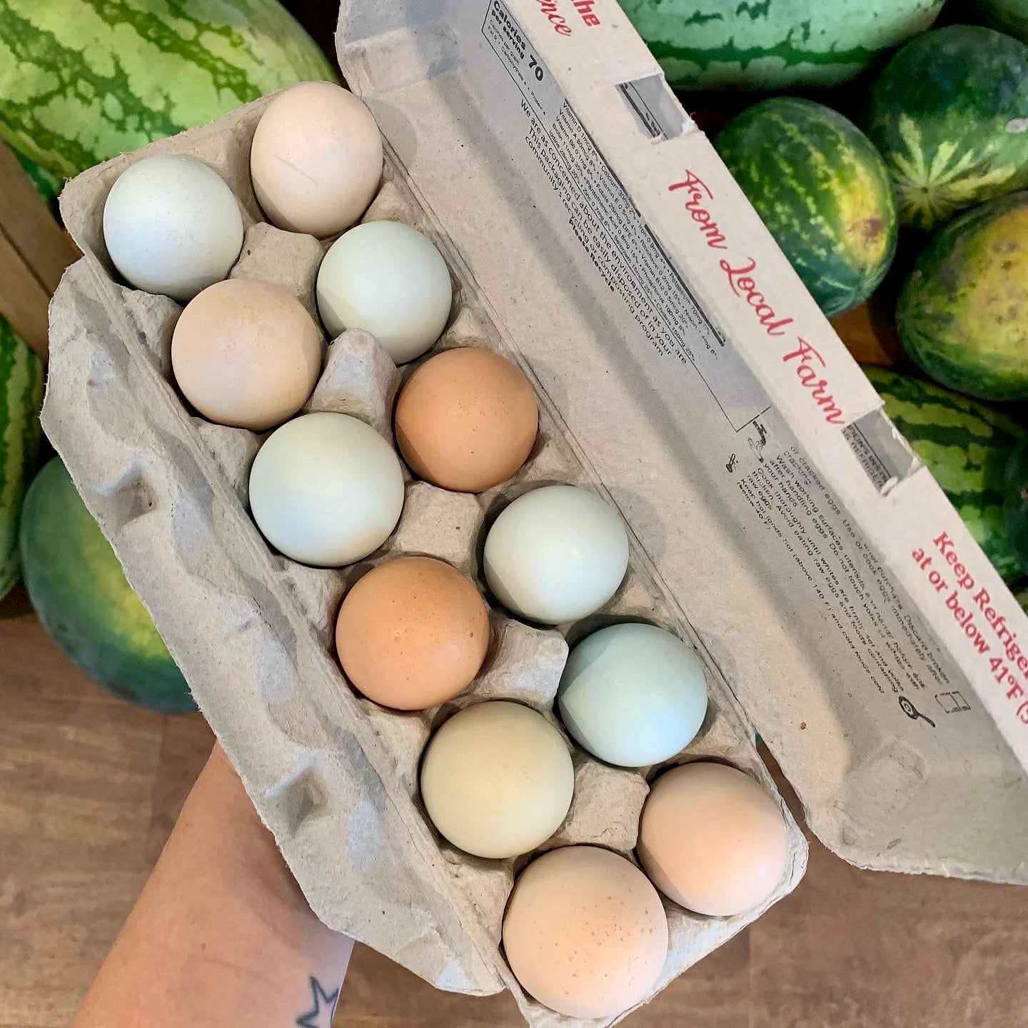 Winter Farm Box Add On : Eggs