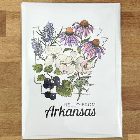 Card - Hello From Arkansas