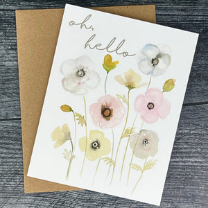 Card - Oh, Hello