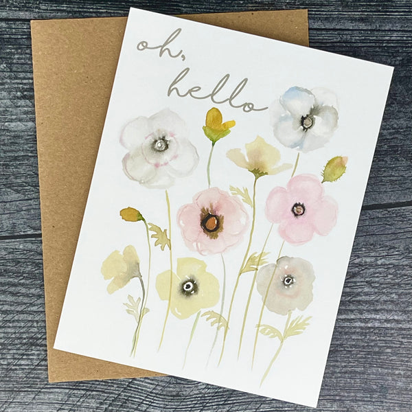 Card - Oh, Hello