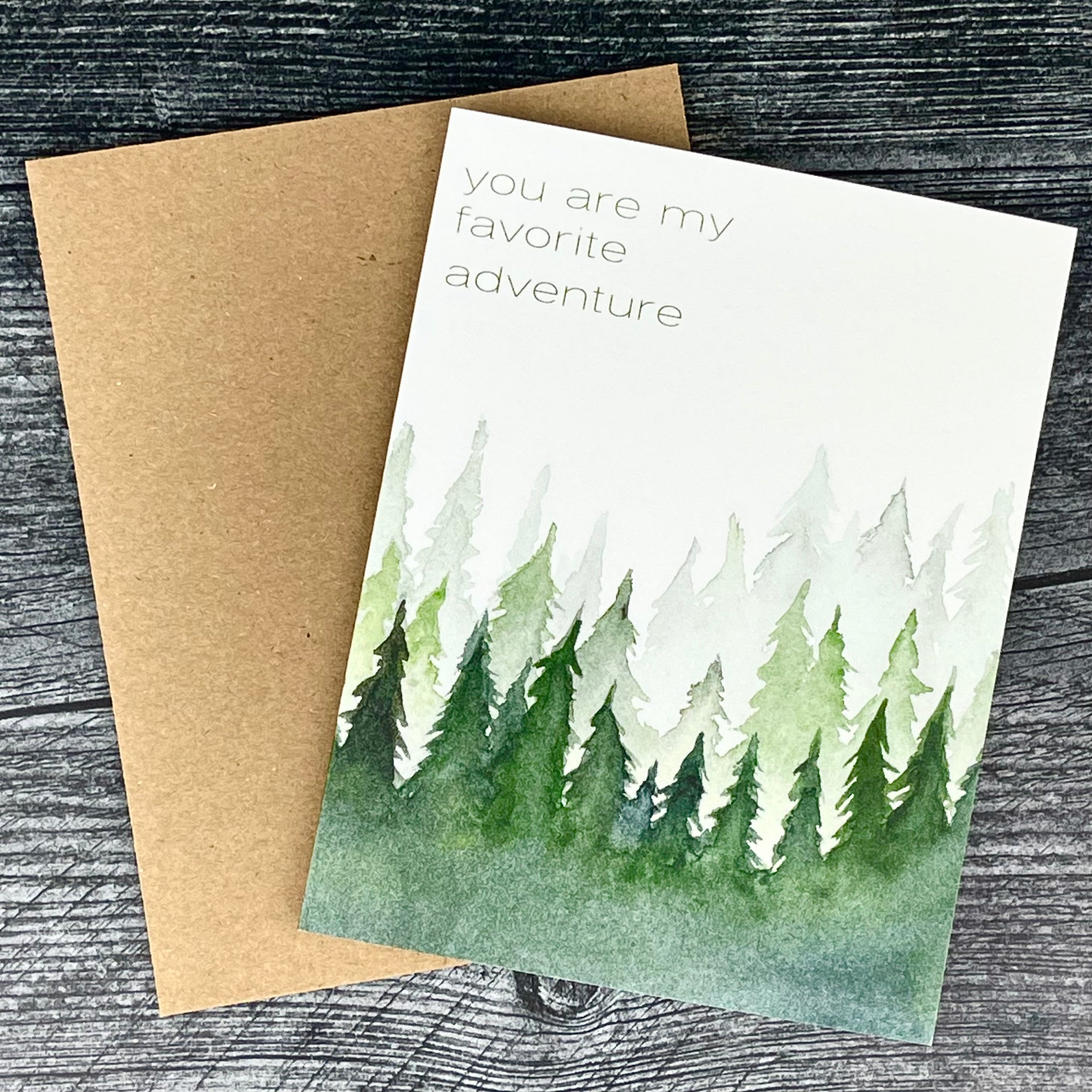 Card - You Are My Favorite Adventure