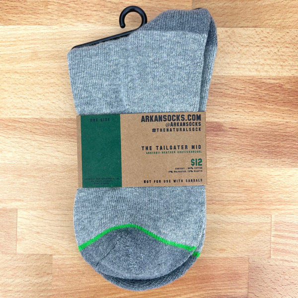 Socks - The Tailgater Mid Grey