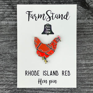 Pin - Rhode Island Red