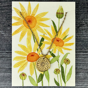 Necklace - In the Garden Sunflower
