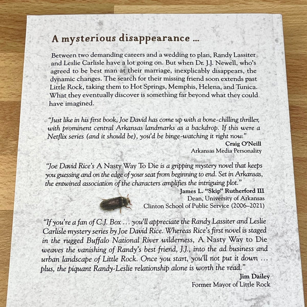 Book - A Nasty Way To Die