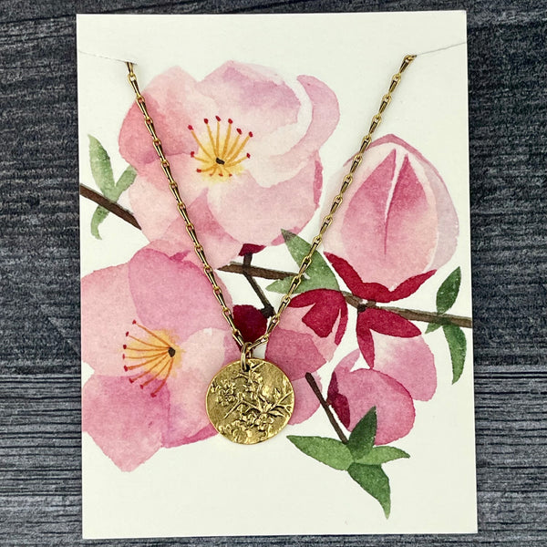 Necklace - In the Garden Quince