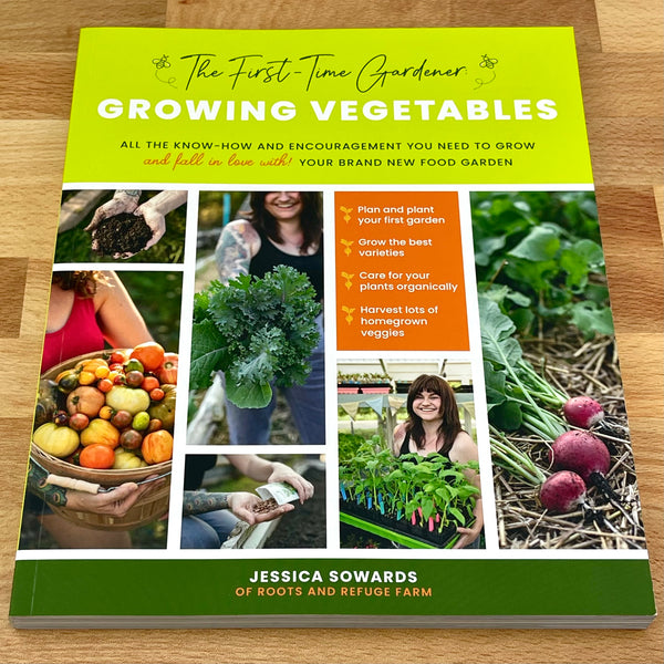 Book - The First Time Gardener: Growing Vegetables