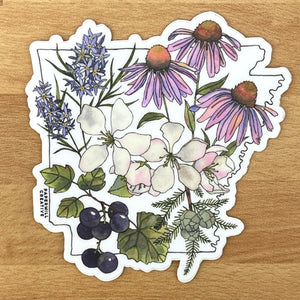 Sticker - Native Plants Of Arkansas